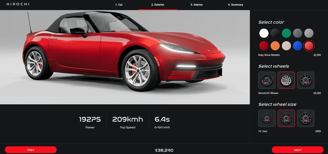 Hirochi Configurator